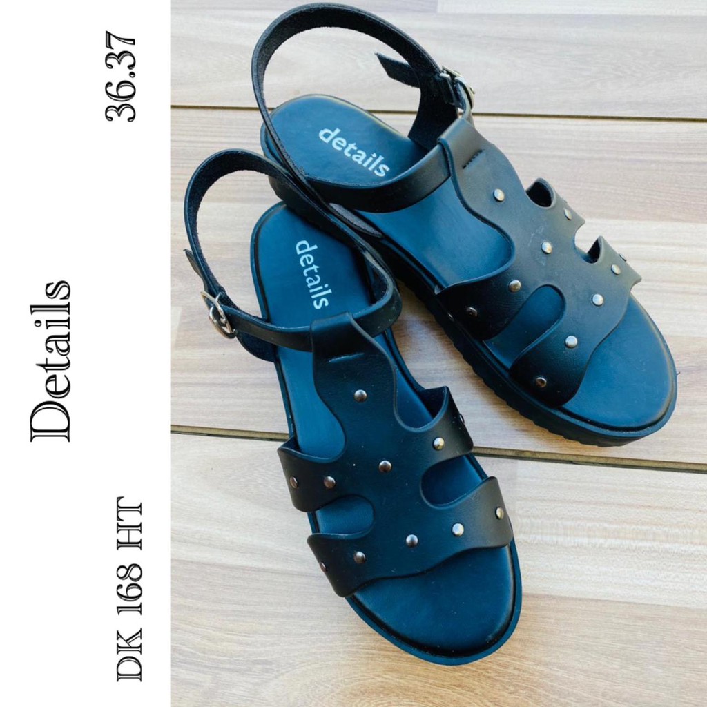 sandal dk 168hitam