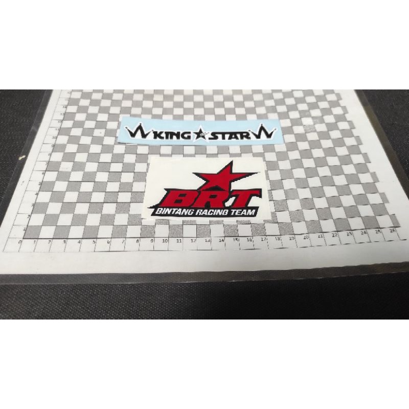 cutting sticker BRT Bintang Racing Team