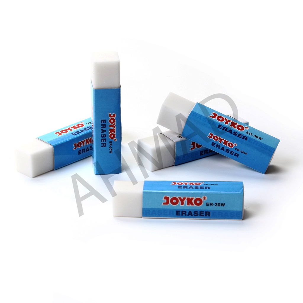 

[ BOX ] Penghapus ER-30W Joyko Putih Medium / Sedang ( Stip / Eraser )