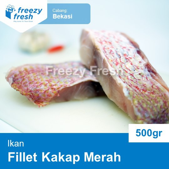 

Ikan Kakap Merah Fillet (Red Snapper) 500 Gram