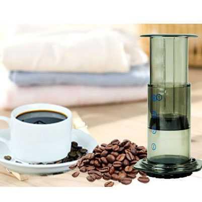 AEROPRESS Set Portable French Press Coffee Maker - T35066 [Coklat]