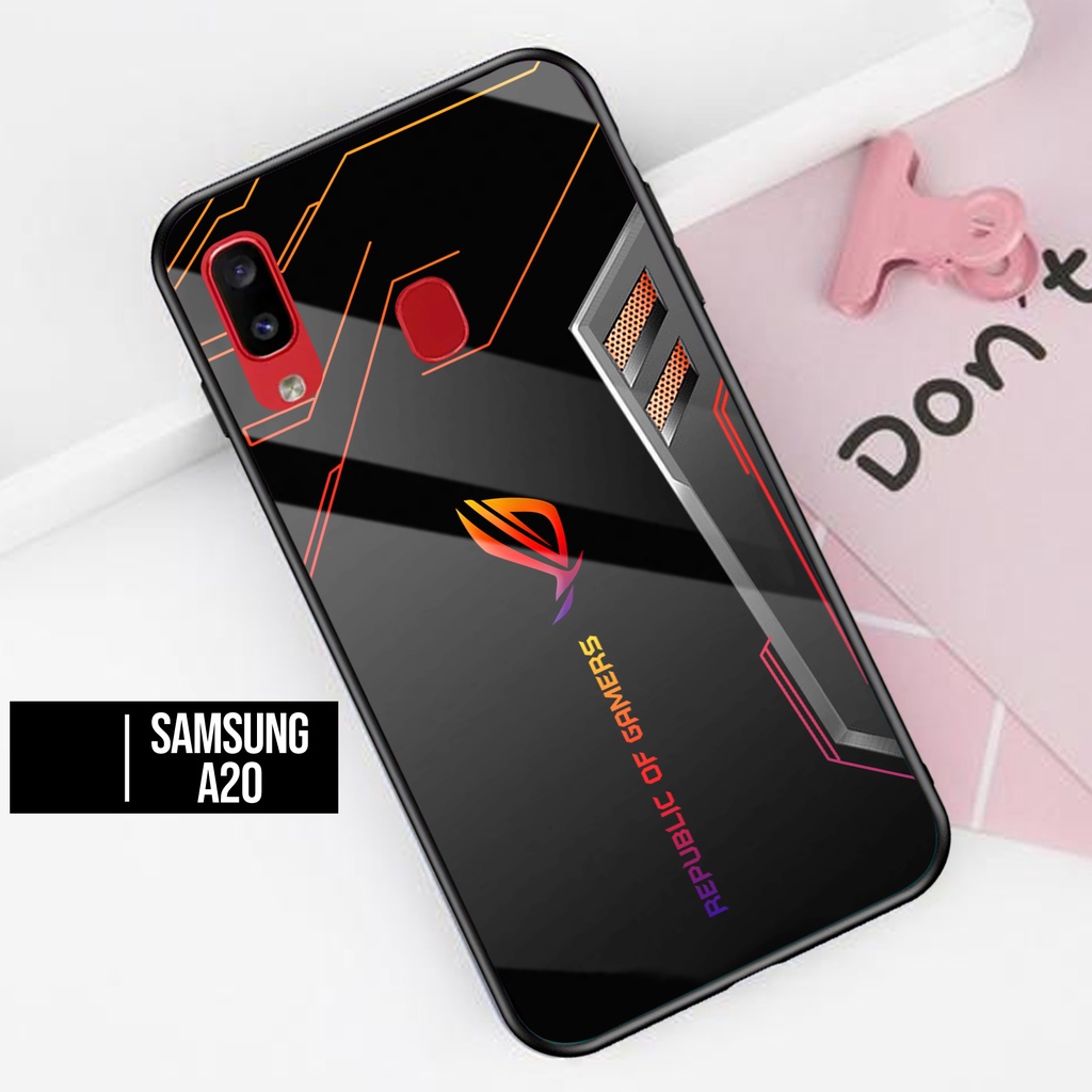 CASE SAMSUNG A20 / A30 - Casing SAMSUNG A20 / A30 Terbaru AERO STORE [ ROG ] Silikon SAMSUNG A20 / A