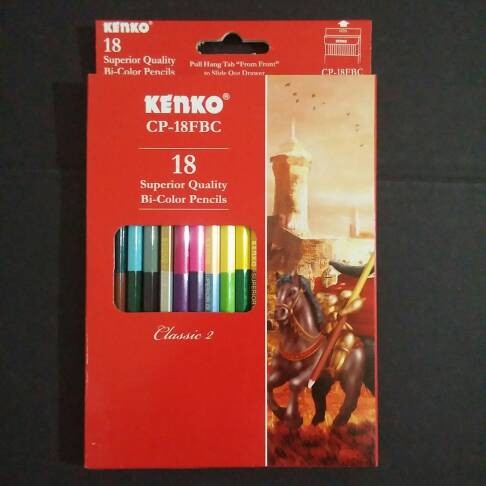 

Murah Pensil Warna Kenko Bicolor 36 Warna Cp-18Fbc Hemat