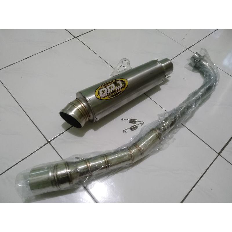 KNALPOT RACING DPJ BUAT MOYOR VEGA JUPITER GRED LEGENDA KARISMA REVO SUPRA FIT DLL