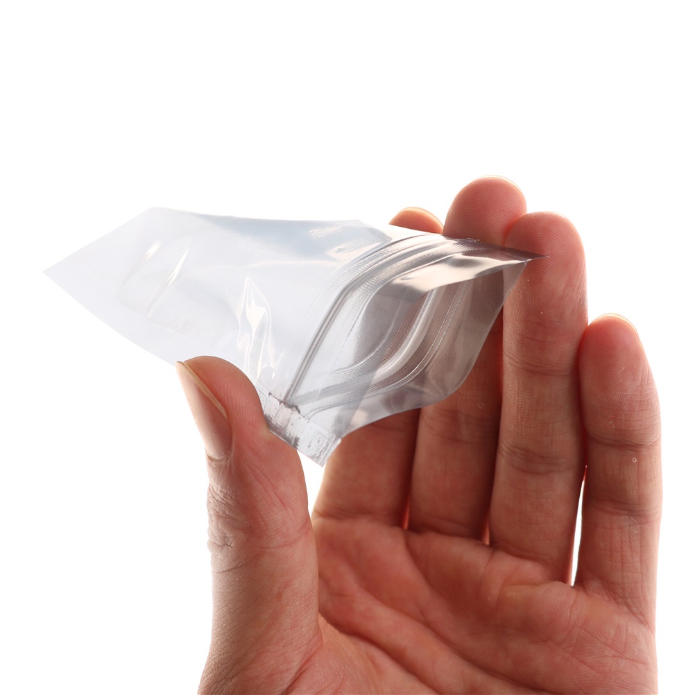 {LUCKID}10Pcs ESD Anti-Static Shielding Bag Translucent Zip Lock Resealable Bags