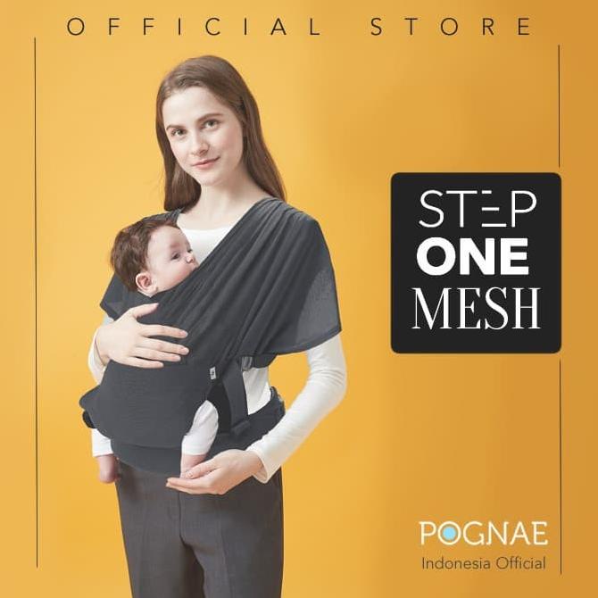 Diskon Pognae Step One MESH Carrier (New Born Wrap - SSC) Diskon