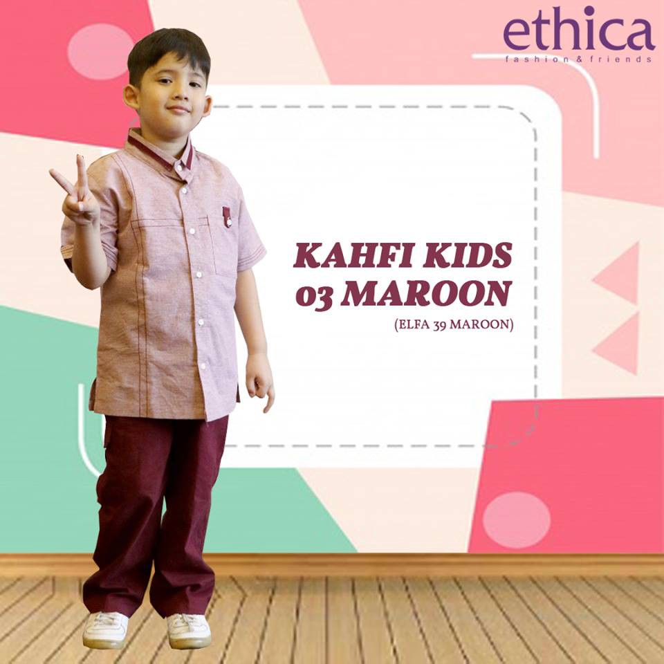 KOKO ANAK ETHICA KAHFI KIDS 03 MAROON