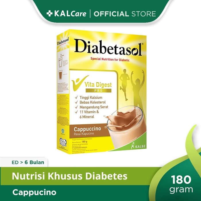 

Diabetasol Cappucino 180gr