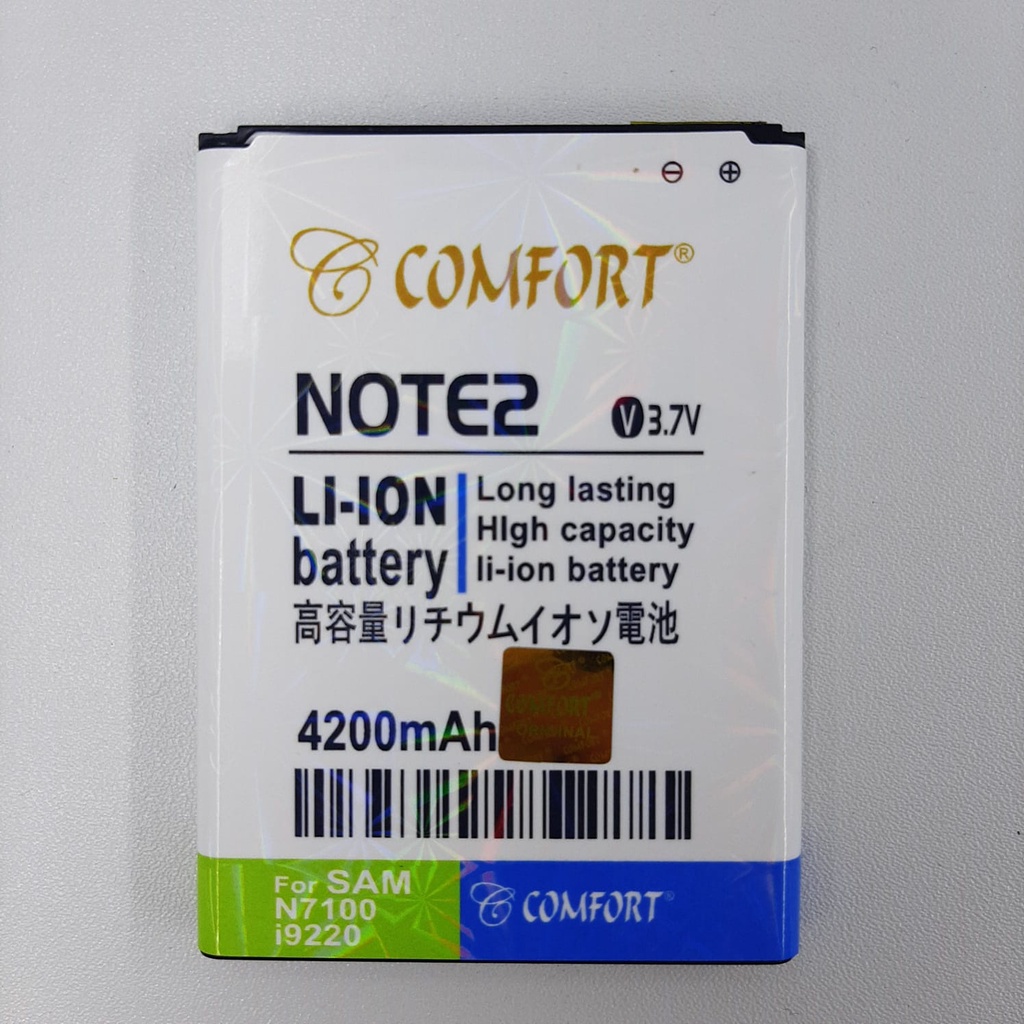 Baterai Note 2 COMFORT Double Power for SAMSUNG NOTE2 N7100