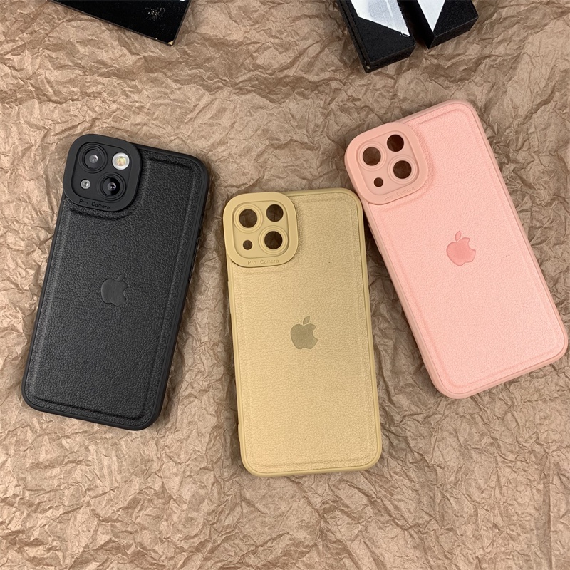 Casing Case Pelindung Cover Belakang Bahan Silikon Untuk Iphone 13 12 11 Pro X Xs Max Xr