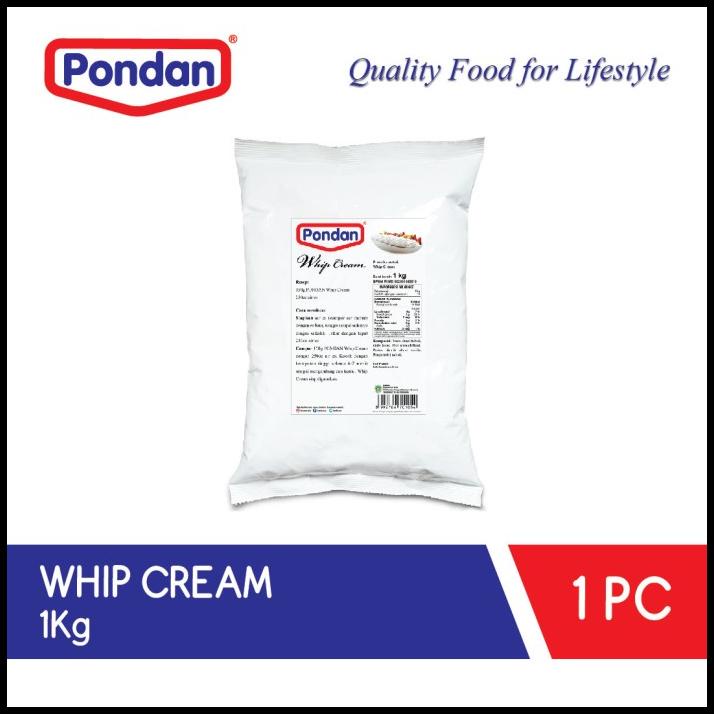 

Pondan Whip Cream (Bulky)