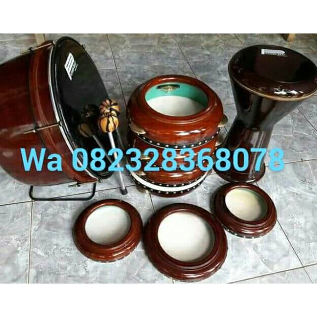 Rebana Hadroh Jepara  1 set full