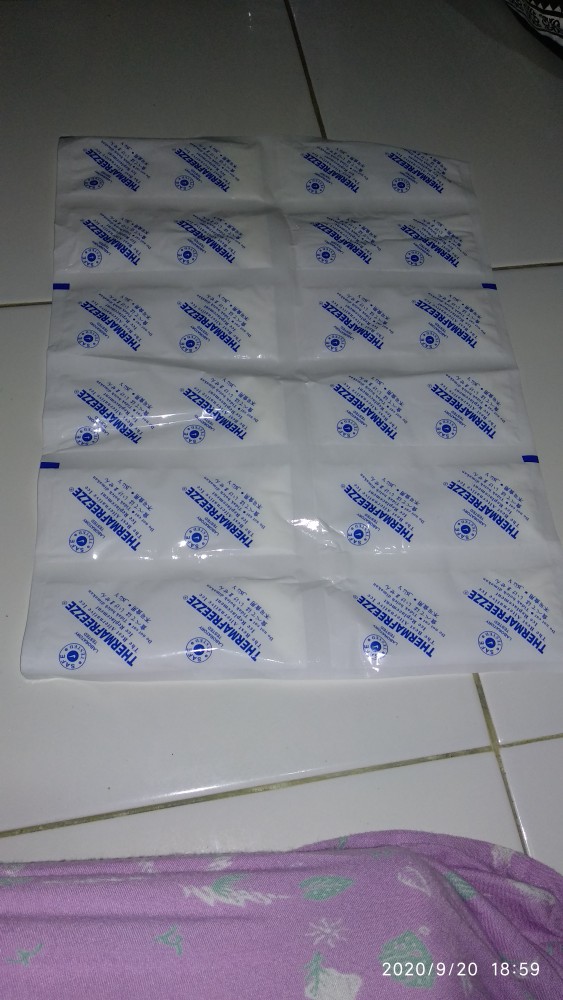 Pengganti Dry Ice - Pengganti Biang Es - Thermafrizze