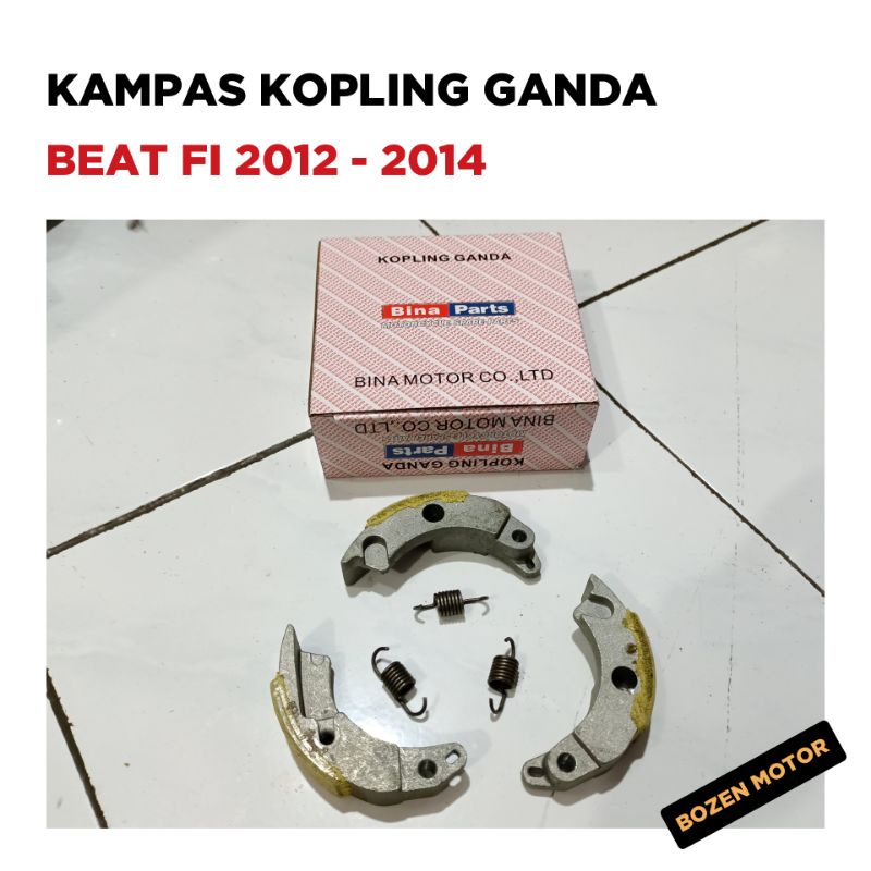 Kampas Kopling Ganda Beat FI 2012 2013 2014 / Per Oto Kupling Otomatis Otto Kanvas / Bina Parts
