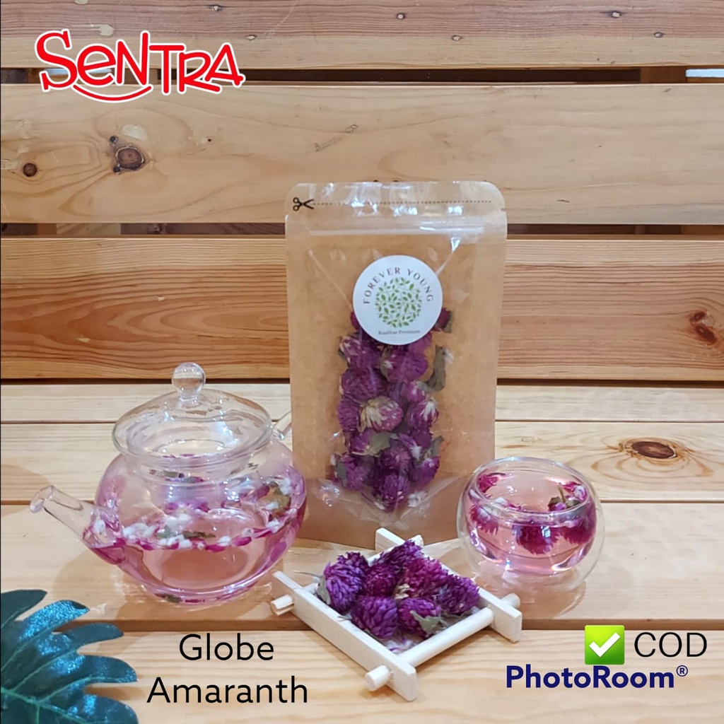 

Teh Bunga Kering Globe Amaranth Kualitas Premium / Teh Bunga Kering