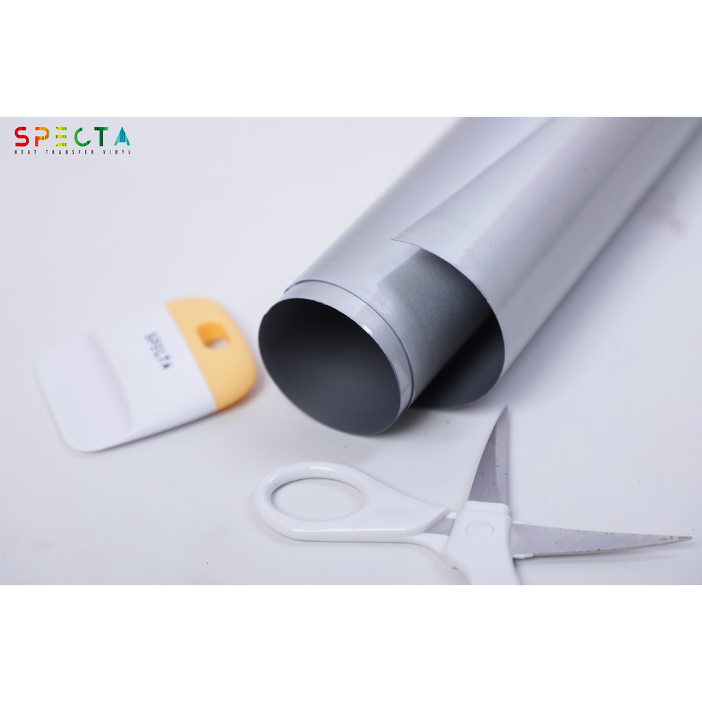 POLYFLEX KOREA SPECTAFLEX PU-03 PU HTV SILVER - PU HTV SILVER, 1 ROLL