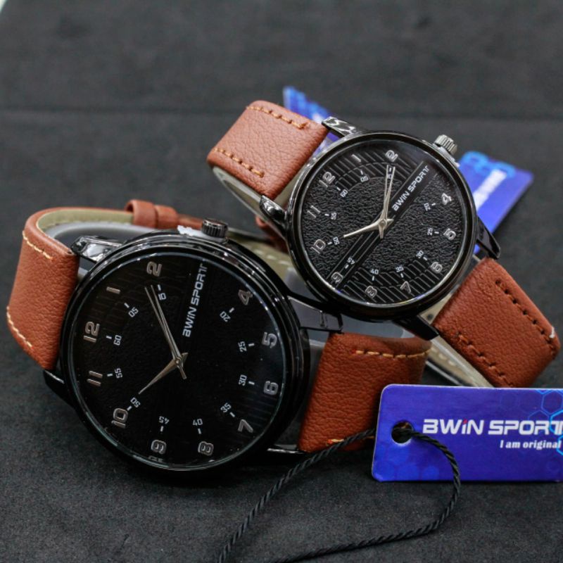 BWIN SPORT M1012 G/L JAM TANGAN COUPLE BWIN SPORT Type M1012G/L ORIGINAL Jam Tangan Couple Murah