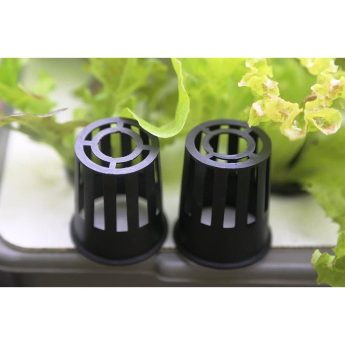 Net Pot Hidroponik 5cm ( 10 PCS) Hitam Wadah Media Tanaman Taman Kebun Garden Netpot Planting