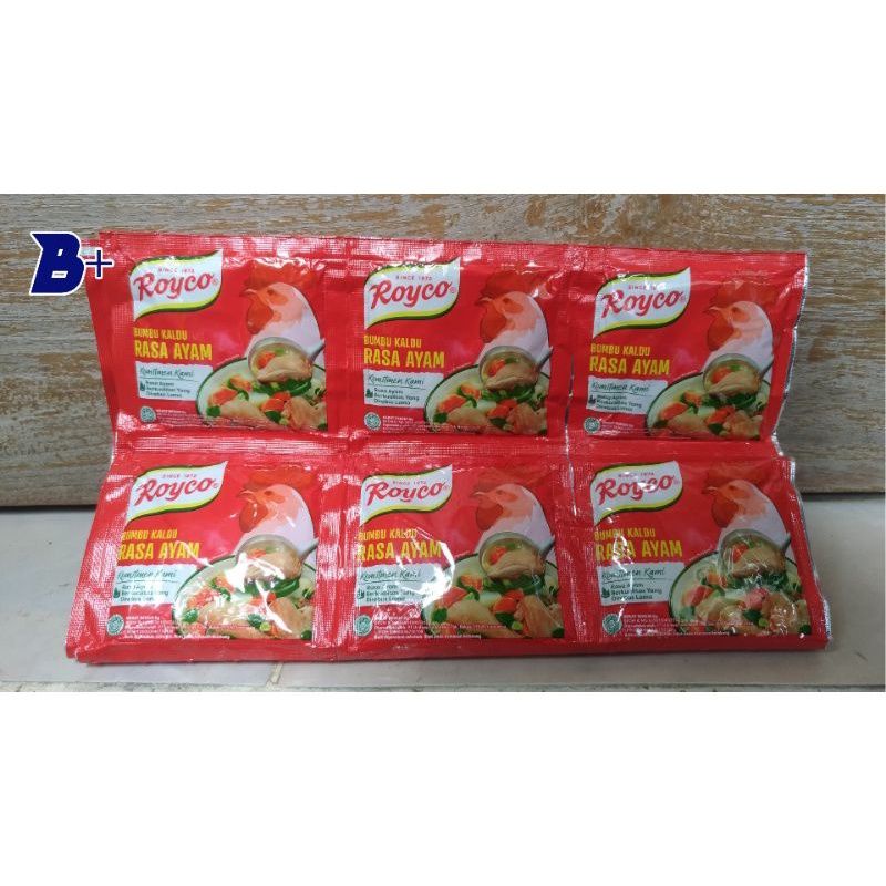 

royco bumbu kaldu rasa ayam renceng 8gr (12x8gr)