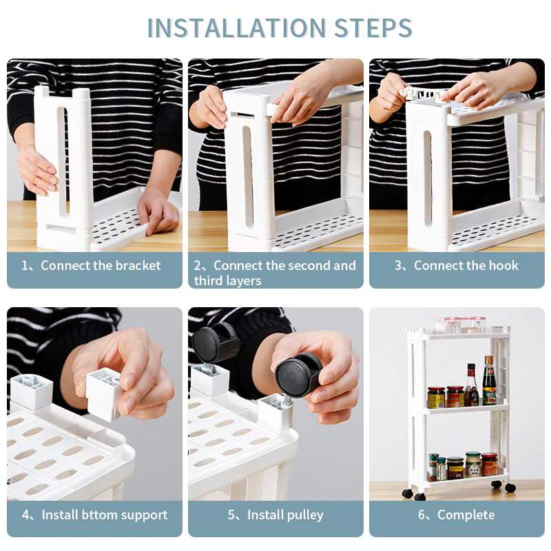 MLNSHP Pawaca Rak Laci Tingkat Dapur Kitchen Storage Rack - MOSB-02