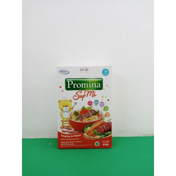 

SUP MIE MPASI / SEHAT DAN AMAN / HALAL / USIA 1 TAHUN++ / PROMINA SUP MIE 84G