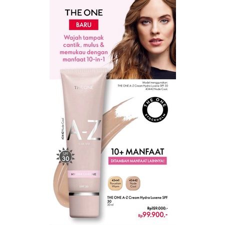 The ONE A-Z Cream Hydra Bright SPF 30