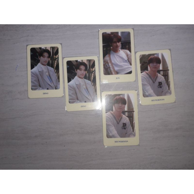 Photocard Seventeen Ode to you Off The record (OTR)