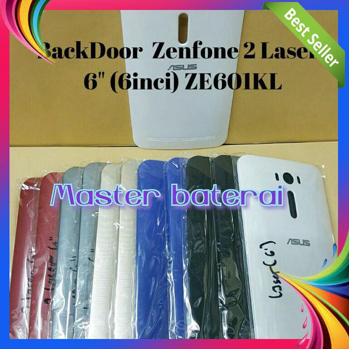 BACK COVER ASUS ZENFONE 2 LASER 6.0" 2LASER ZE601KL CASING BACKDOOR