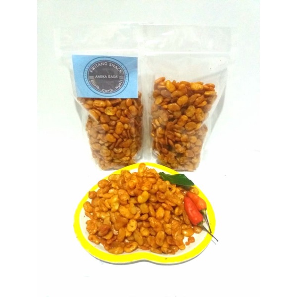 

Snack Cemilan KACANG KORO MERCY PEDAS BALADO GURIH. 150 Gram.