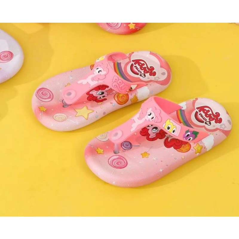 SANDAL JEPIT ANAK PEREMPUAN UNICORN SANDAL ANAK PEREMPUAN KUDA PONY TERBARU KEKINIAN SENDAL KARET ANAK CEWEK NYAMAN