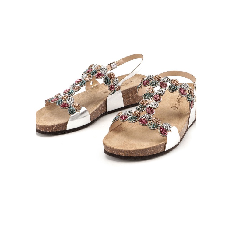 SANDAL SLIDE KULIT GRUNLAND WANITA ORIGINAL SLINGBACK BRANDED GRW24