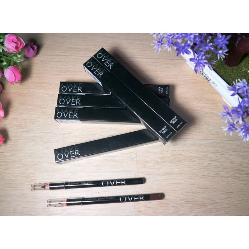 MAKE OVER Eye Brow Pencil 14gr (Pensil Alis)