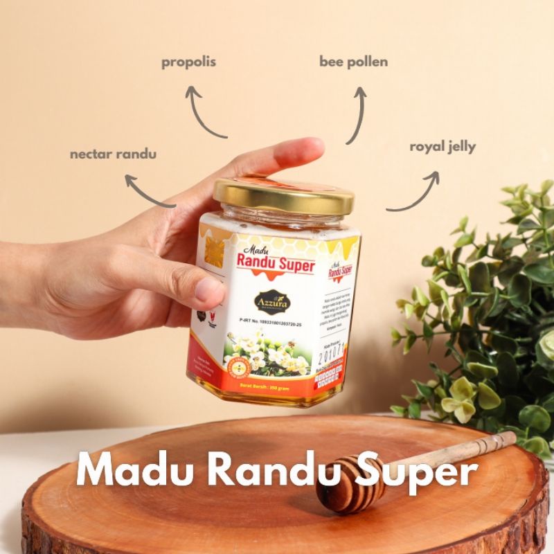 

MADU RANDU SUPER|100%MADU ALAMI|MADU INI KAYA AKAN PROPOLIS|BEE POLLEN|TOYAL JELLY