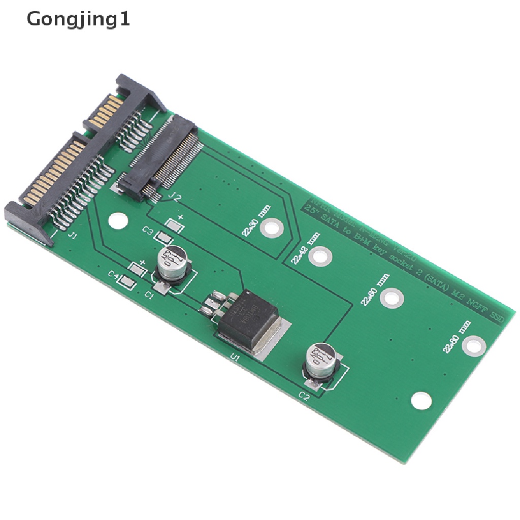 Gongjing1 Ngff (M2) Ssd Ke 2.5inci Sata Adapter M.2 Ngff Ssd Ke Ke Ke Ke Ke