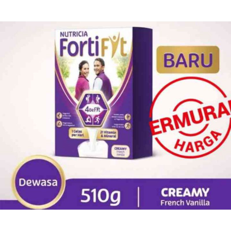 Nutricia Fortifit Creamy French Vanilla Susu Dewasa 510g