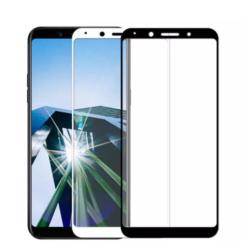 Tempered Glass Full Cover 5D Samsung A6 Plus - Tempered Full Cover A6 Plus