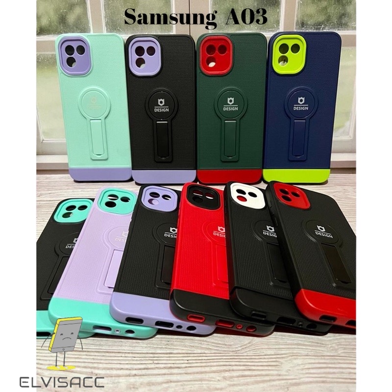 CASE SAMSUNG GALAXY A03 / CASING SAMSUNG GALAXY A03 CASING STANDING LIPAT SOFTCASE