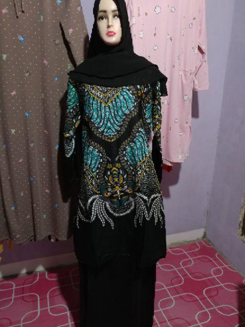 Batik Couple Keluarga Sania Ruffle Ori Ndoro Jowi Dnt Motif Madu Termurah Di Shopee