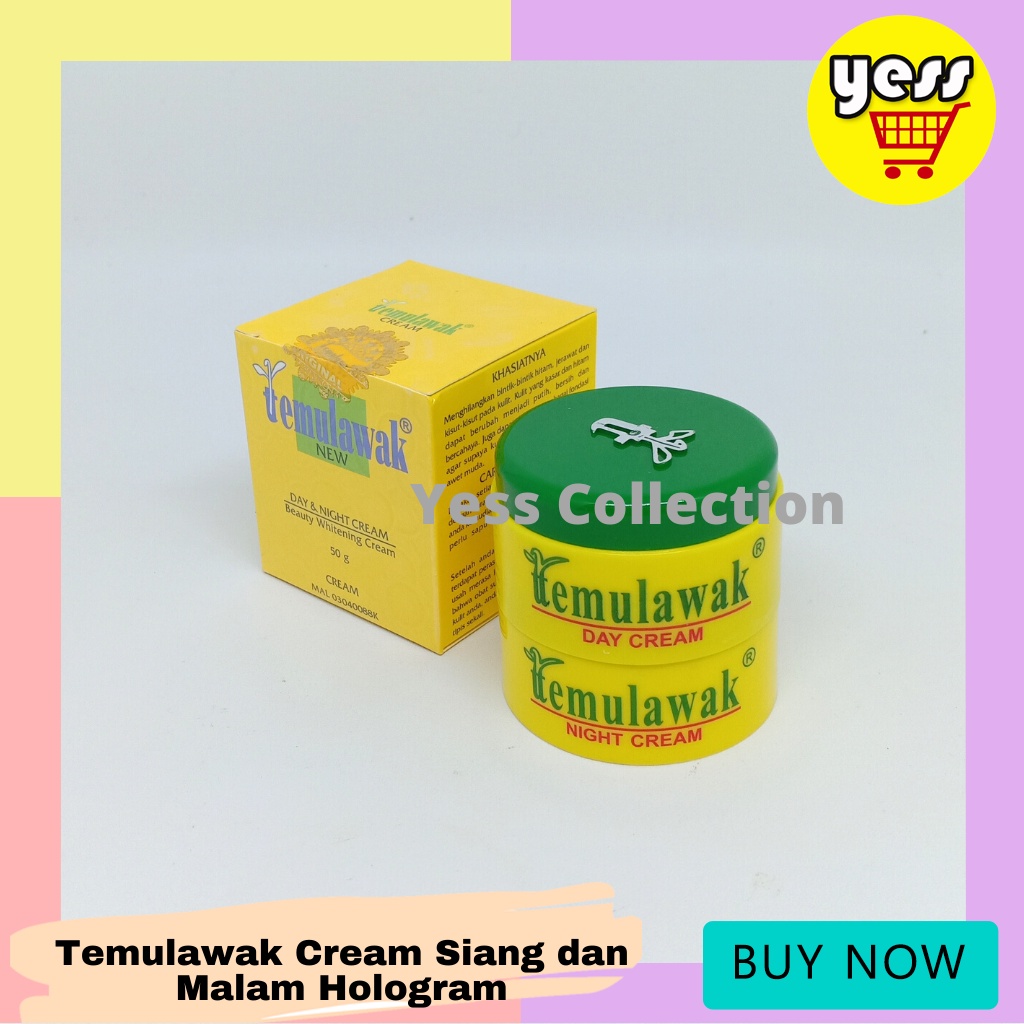Cream Temulawak Original | Temulawak Cream Siang dan Malam ORIGINAL Hologram