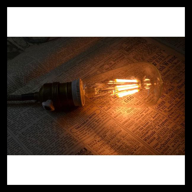 YNL Lampu Pijar Vintage Model Bohlam Edison - 40W - ST64