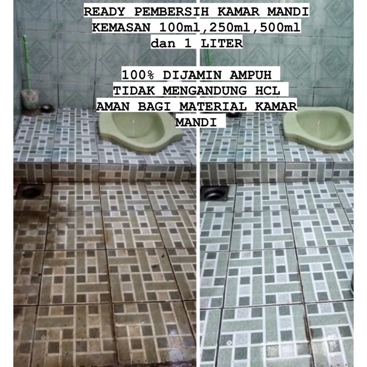 pembersih kamar mandi 100% AMPUH