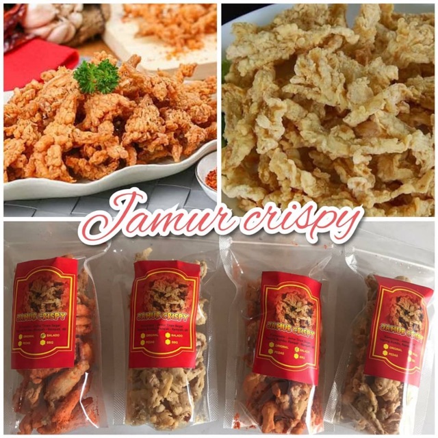 

KERIPIK JAMUR CRISPY