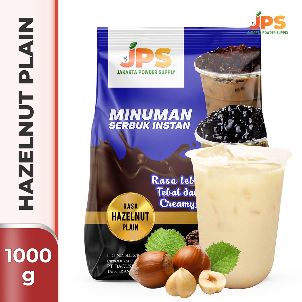 

JPS Hazelnut Plain Serbuk Powder Bubuk Minuman 1kg