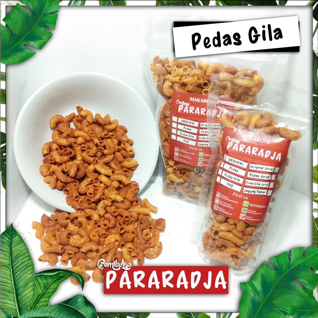 

Makroni / Makaroni Bantet PARARADJA Rasa Pedas Gila 002