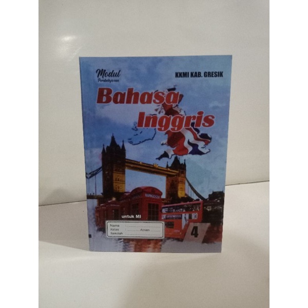 buku bahasa Inggris kelas 4 SD MI