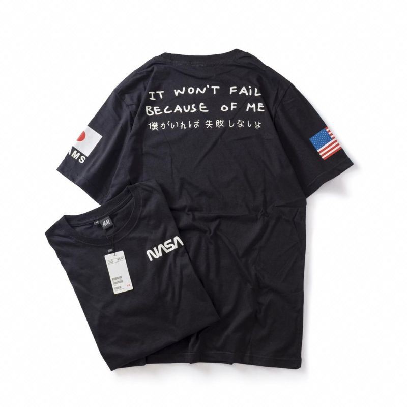 Kaos Distro Nasa Heron Preston H&M-Full Tag Logo Mirror Original Limited Editions | Distro