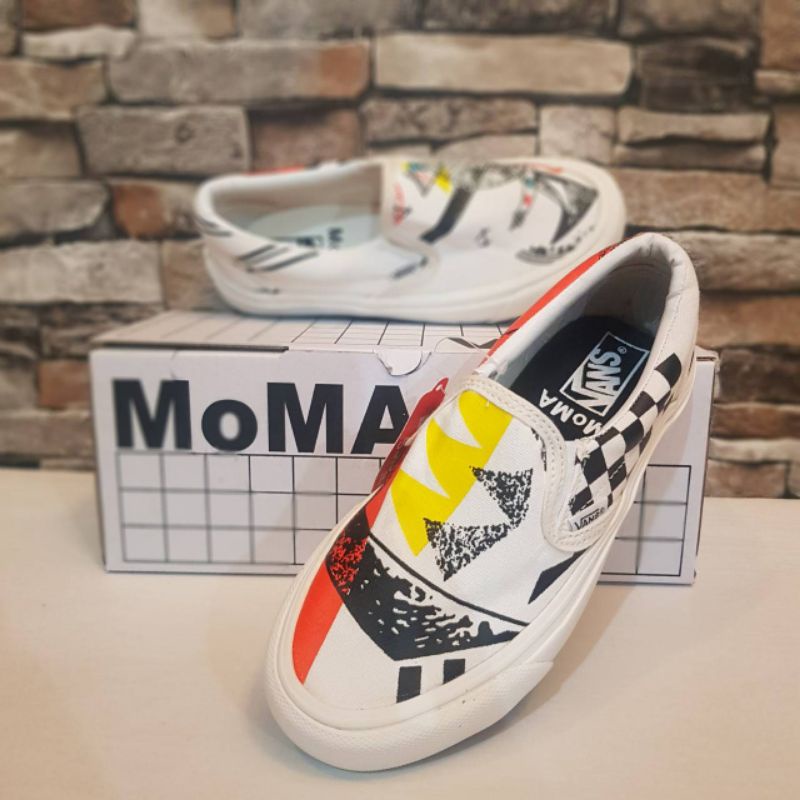 SEPATU SLIP ON ANAK VANS MOMA PREMIUM HIGH QUALITY SEPATU SLOP ANAK