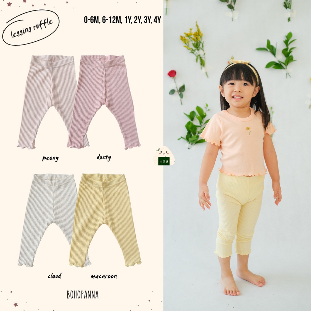 BOHOPANNA - LEGGING GIRL / Legging Reeb Celana Anak Perempuan Part 2