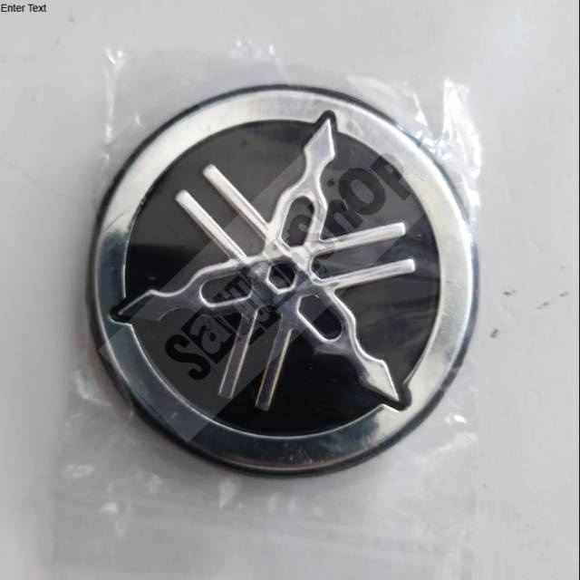 EMBLEM GARPUTALA YAMAHA RX KING SILVER