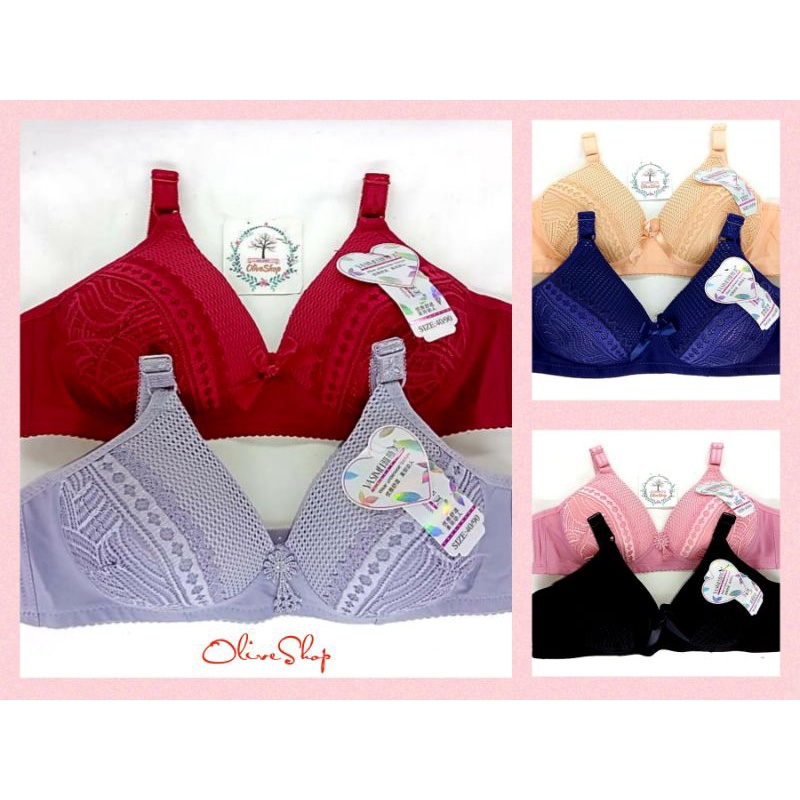 OliveShop ❤ BH Bra Yasimei Motif Corak Bagus Murah Elegan Kode 8906